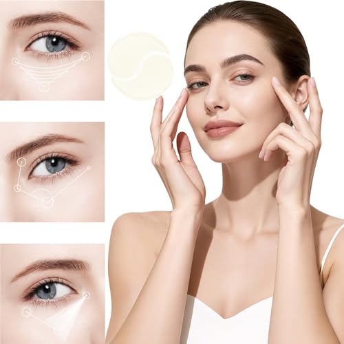Calcium Volume Eye Patches, 30 Pairs Korean Hydrogel Under Masks,