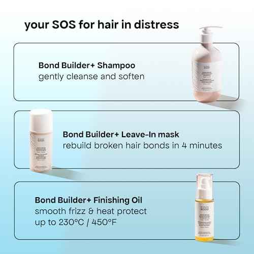BONDIBOOST Rapid Repair Bond Builder Oil + Heat Protection [1.86 fl oz], Hair Oil for Damaged Hair, Strengthening & Nourishing Formula for Smoother + Healthier + Shinier Results