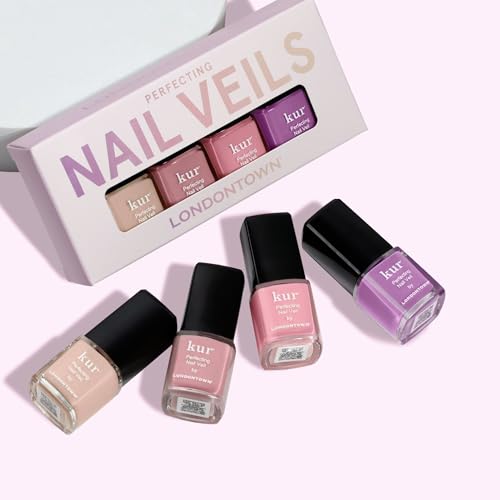 LONDONTOWN Perfecting Nail Veil Sheer Tint Strengthener 0.4oz