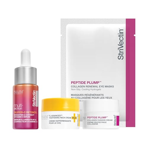 StriVectin Skin Care Holiday Gift Kits, Beauty Routine Gift Sets - Brightening, Smoothing & Hydrating Skin Care Stocking Stuffers