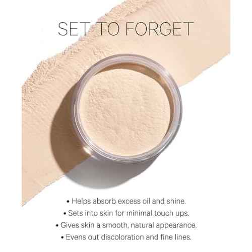 Kevyn Aucoin Smooth & Set Loose Powder with Puff: Universal shade, all skin types & tones. Sheer, lightweight, blends well, blurs imperfections, reduces shine. Makeup artist go to for even skin finish