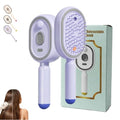 Electric Air Cushion Brush with Water Mist Spray for Frizzy Hair