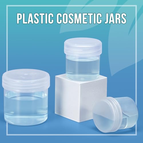DEMORA 1 oz Travel Containers with Lids, 6-Pack TSA Approved