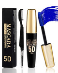 Blue 5D Silk Fiber Waterproof Mascara | 24H Long Lasting