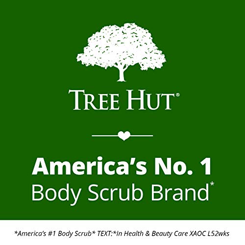 Tree Hut Ultra Hydrating and Exfoliating Sugar Scrub Mocha & Coffee Bean for Nourishing Essential Body Care, 18 Ounce