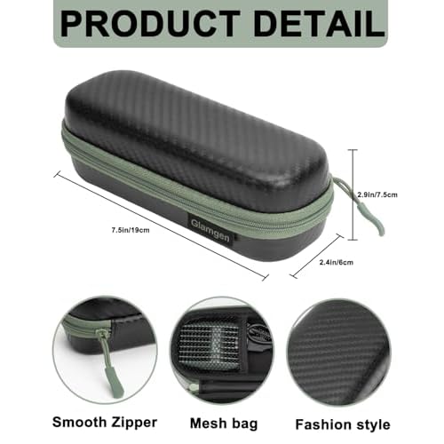 Case for Meridian Trimmer Shaver, Compatible with MANSPOT/LADYSPOT Manscape Groin & Body Hair Trimmer, Hard Travel Cases for Protecting Electric Razor Shavers and Storing Accessories (Case Only)