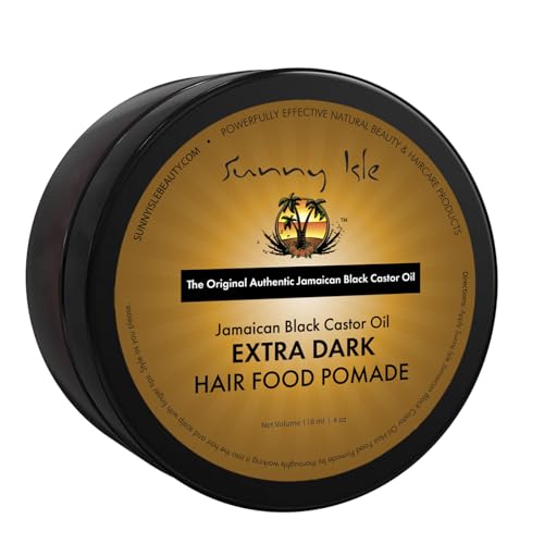 Extra Dark Jamaican Black Castor Oil Pomade - 4 oz for Hair Moisturizing