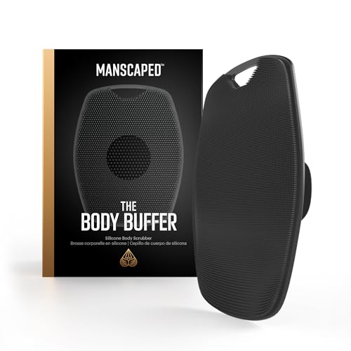 MANSCAPED Body Buffer - Premium Silicone Body Scrubber & Exfoliator