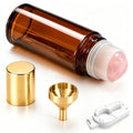 Rose Quartz Roller Bottle 50ml | Essential Oil Applicator