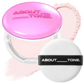 ABOUT TONE Glow Powder Pact - Pressed Powder Compact with Mirror