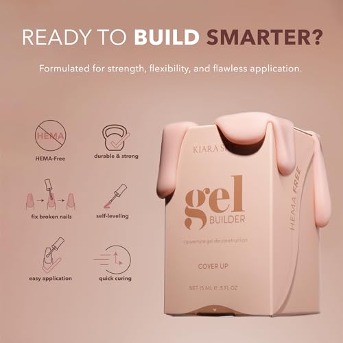 HEMA-Free Builder Nail Gel in Valentine - 0.5 Fl oz