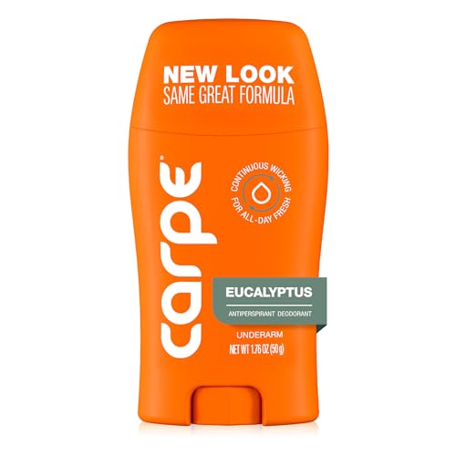 Carpe Antiperspirant Eucalyptus 1.76oz - 100HR Sweat & Odor Control for Women