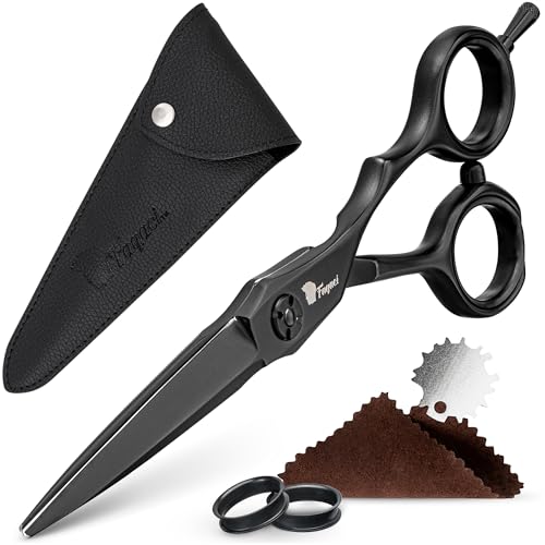 Fagaci 4.5” Hair Cutting Scissors - Professional 440C Steel Shears