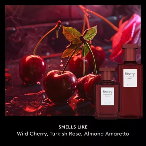 Fine'ry Cherry Almond Hair & Body Mist - Fruity Gourmand Scent