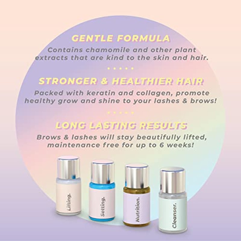 MIYA LASH Brow Lamination & Lash Lift Kit – Long-Lasting Results