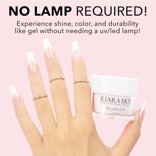 KIARA SKY Dip Base Coat for Nail Dip Powder - Long-Lasting, MMA & HEMA-Free, 15ml