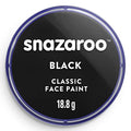 Snazaroo Classic Face Paint Black 18.8g Water-Based