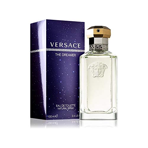 Versace The Dreamer Eau de Toilette Spray for Men, 3.4 oz (100ml)