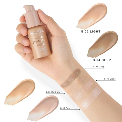 Phoera Skin Tint Foundation 03 Medium - Flawless Filter Effect