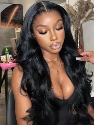 UNICE 5x5 HD Lace Closure Glueless Wig Human Hair Body Wave