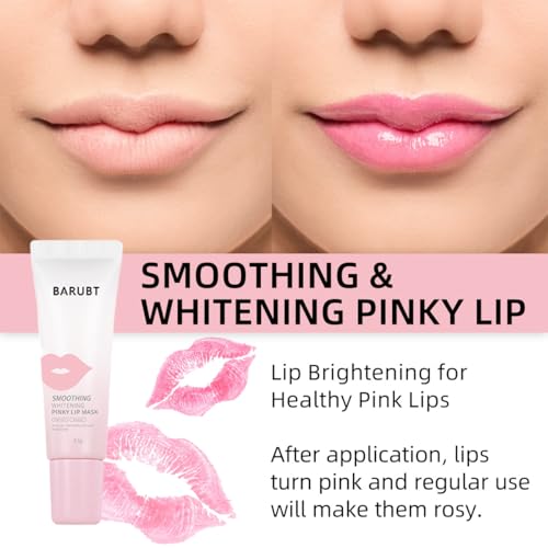 Smoothing Whitening Lip Mask - Pink Overnight Treatment, 8.5g