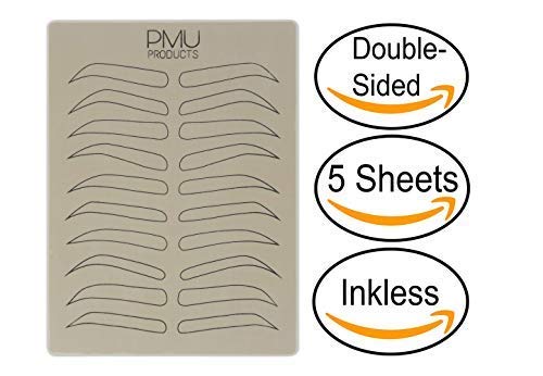Microblading Practice Skin Double-Sided | Professional Eyebrow Tattoo
