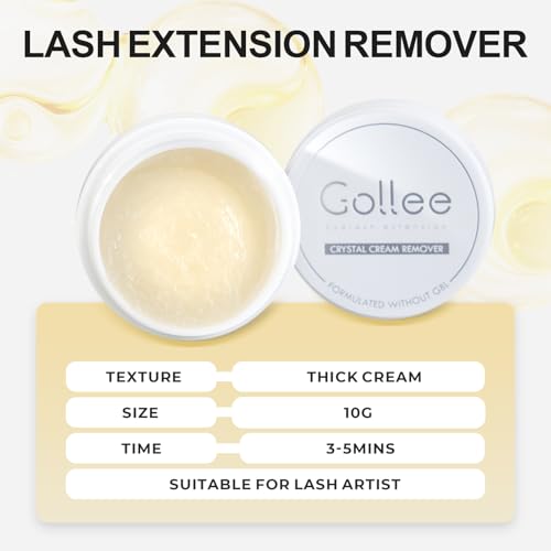 Eyelash Extension Remover - Professional Gel, Quick 1-3 Min