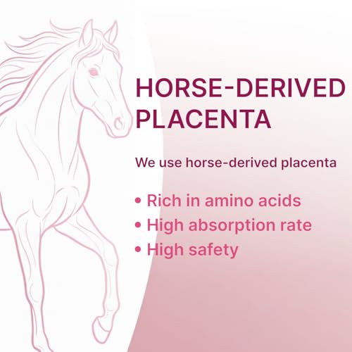 White Label Premium Placenta Cream 60g ? Gel-Type Face Moisturizer with Placenta, Hyaluronic Acid & Collagen ? Rich, Non-Sticky Formula for Smooth, Supple & Hydrated Skin