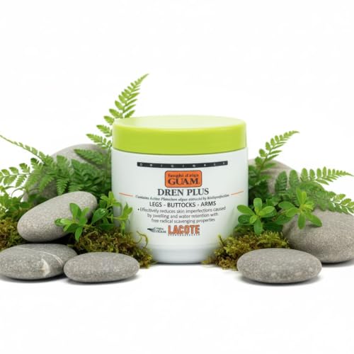Guam Dren Plus Body Wrap - De-puffing Seaweed Mud for Heavy Legs