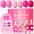 Double Rhythm 6 Pcs 15 ML Gel Polish Set Same Color Bottle Soak Off