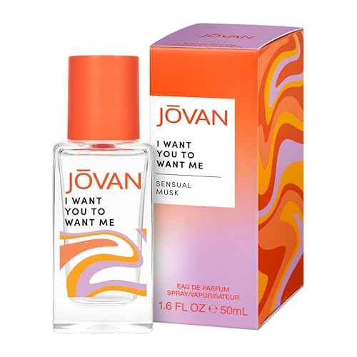 Jovan I Want You To Want Me Eau de Parfum 1.7 fl oz (Pack of 1), Notes of Pink Pepper, Musk, and Rose, Unisex Fragrance, Long Lasting, Everyday Fragrance, Travel Size