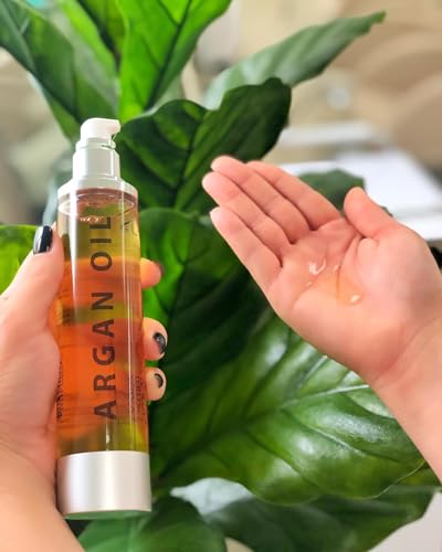 Unnique Premium Argan Oil Hair Serum for Frizz Control & Shine – 4.05 oz