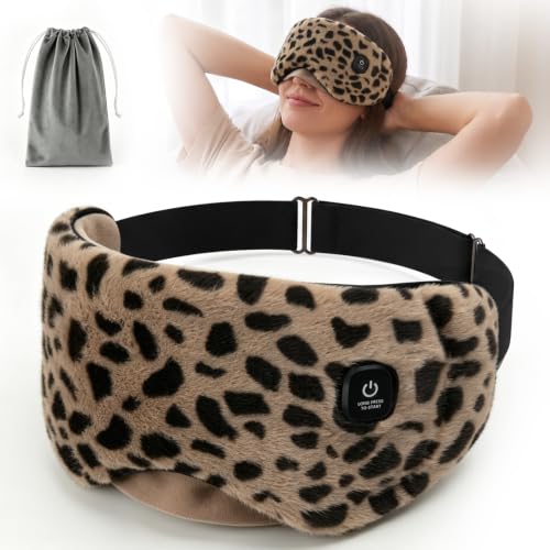 Heated Eye Mask with Rechargeable Battery & 3 Temperature Modes