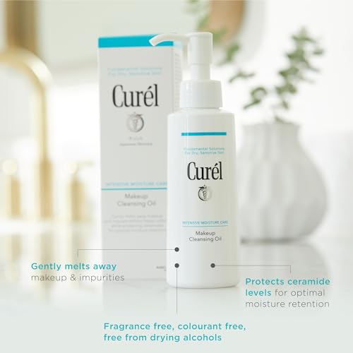 Curel Makeup Cleansing Oil - Gentle Face Cleanser, 5 fl oz