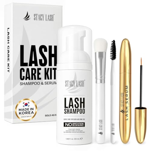 STACY LASH Eyelash Shampoo & Growth Serum Bundle