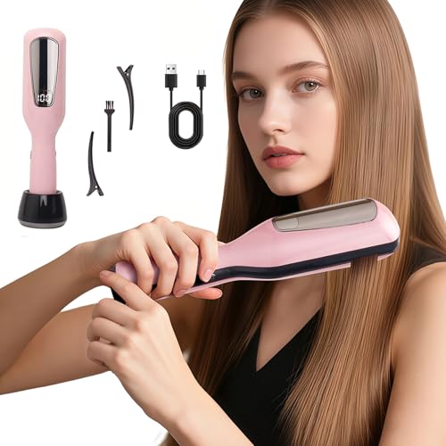 Yaxiuuy Professional Split End Trimmer for Damaged Hair with LED Display