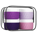 TSA Approved Travel Cream Jars 2oz - Leak-Proof Silicone, 4 Pack