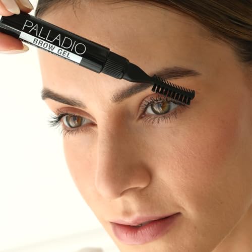 Palladio Clear Brow Gel - Lightweight Brow Styler & Setter
