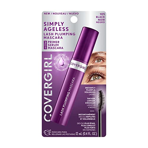 COVERGIRL Simply Ageless Lash Plumping Mascara Black