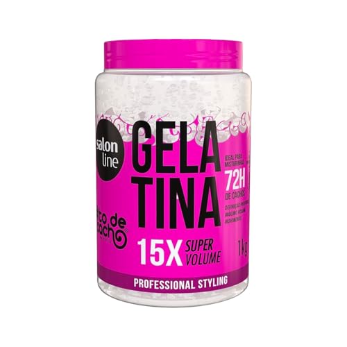 Salon Line #TôDeCacho Super Volume Gelatin 1kg Curl Definer