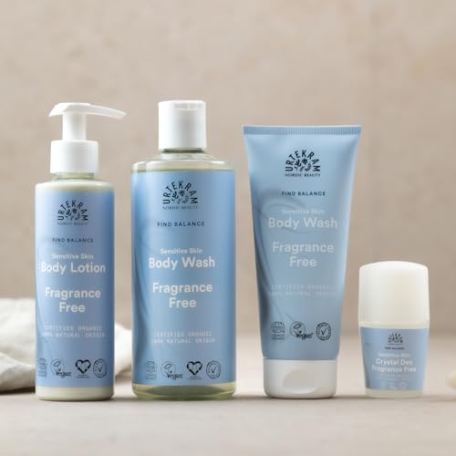 Urtekram No Perfume Shower Gel - Moisturizing Skin Cleaning Agent for All Ages & Skin Types