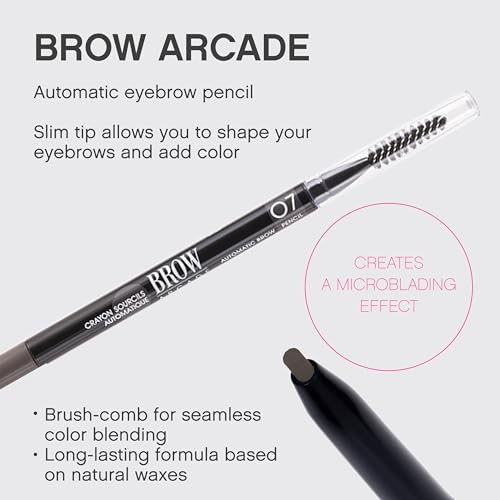 Vivienne Sabó Brow Arcade Eyebrow Pencil – Micro Precision Ash Brown