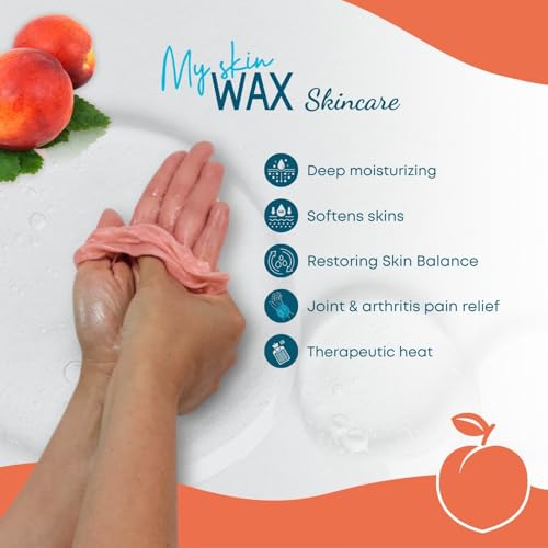 Peach Scent Paraffin Wax Refills for Hands & Feet - 6 Blocks