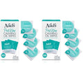 Nad's Post Wax Calming Oil Wipes Refill Pack - 20 Wipes, After Wax Remover, (Pack of 2)
