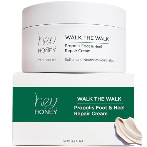 Hey Honey Propolis Foot Cream - 72-Hour Hydration & Callus Remover