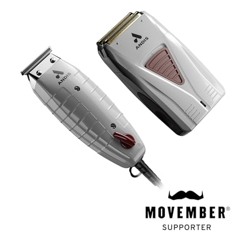 Andis Finishing Combo T-Outliner Trimmer & Pro Foil Shaver Kit