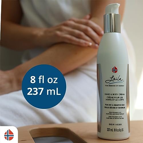 Geir Ness Laila Hand & Body Cream - Nourishing Moisturizer with Aloe & Honey
