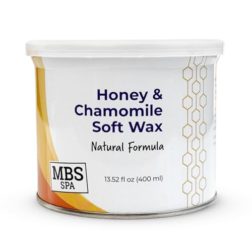 Honey & Chamomile Soft Wax, 13.52 oz Perfect for your chest, back, legs, and other large areas of your body. (Made in Italy)