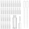 30 Pcs 3ml Empty Mascara Tubes with Wands & Stoppers