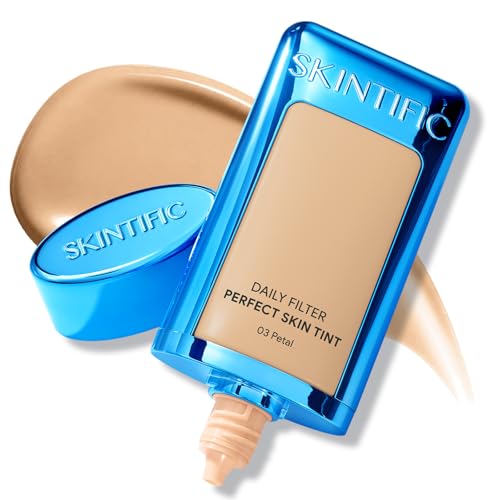 SKINTIFIC Daily Filter Skin Tint Foundation with Squalane